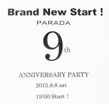PARADA 9th anniversary party